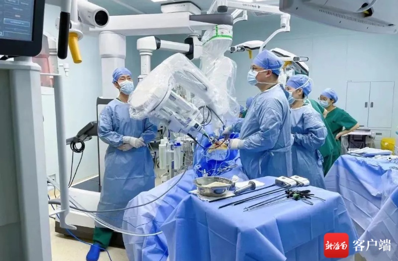 博鳌乐城瑞金海南医院完成全球首个单孔机器人胰腺手术