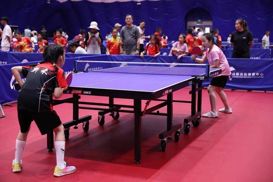2023年成都市青少年乒乓球锦标赛（市运会预选赛）举办