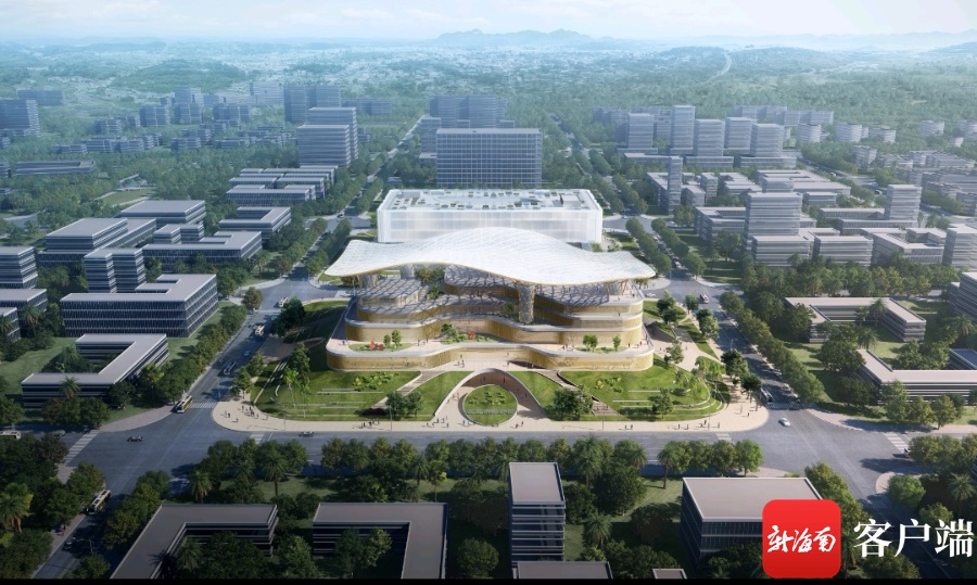 三亚市文化中心项目预计明年竣工