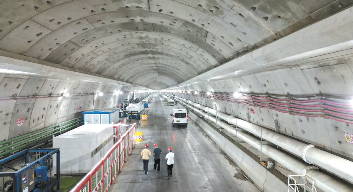 东六环入地改造工程西线隧道贯通在即 “京华号”发起最后的百米冲刺