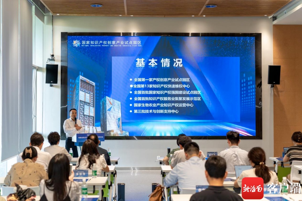 海南省知识产权公共服务研讨会在三亚举办(图1) 海南省知识产权公共服务研讨会在三亚举办(图1)
