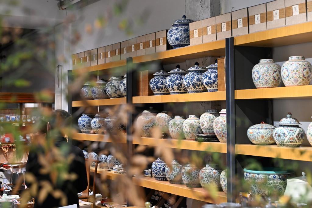 瓷器售卖区的意义
