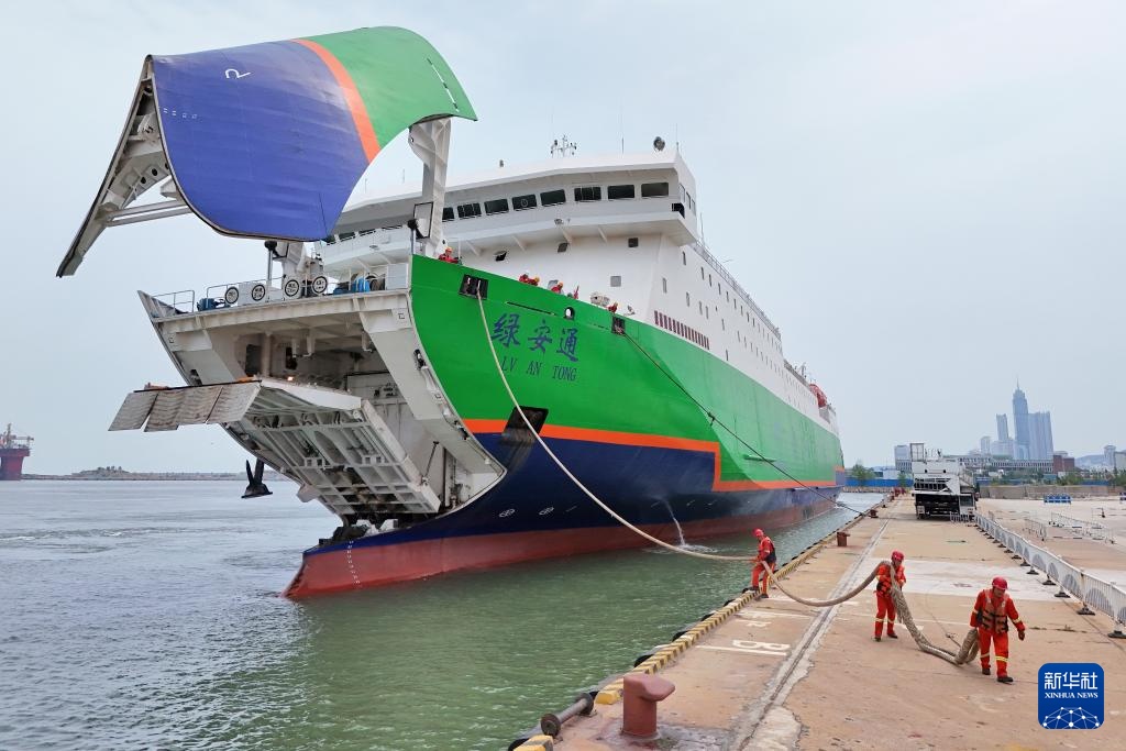 拉斯维加斯3499进入网站浏览器渤海海峡新能源汽车海上运输专