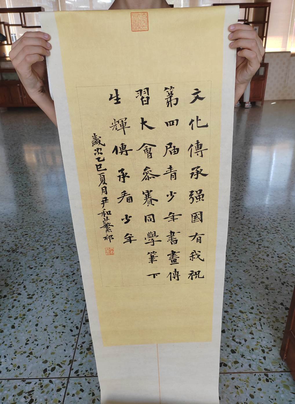 乾坤大挪移！8岁小孩哥亮出书画通关秘籍