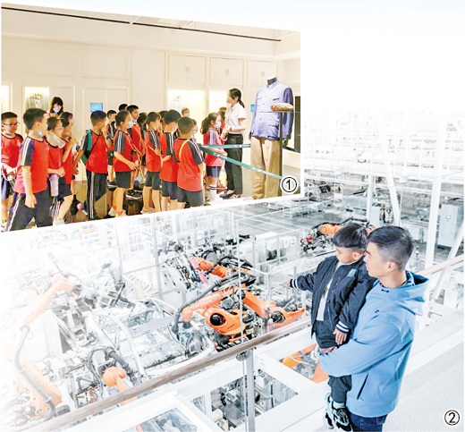 参观生产线 体验高科技 “种草”新产品到智能工厂感受新质生产力(探访)(图1)