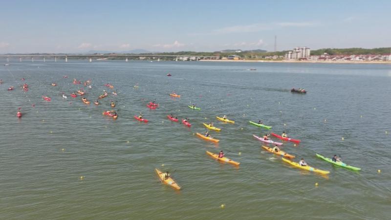 江西万安：赣江逐浪竞风流 赛事“燃动”一座城