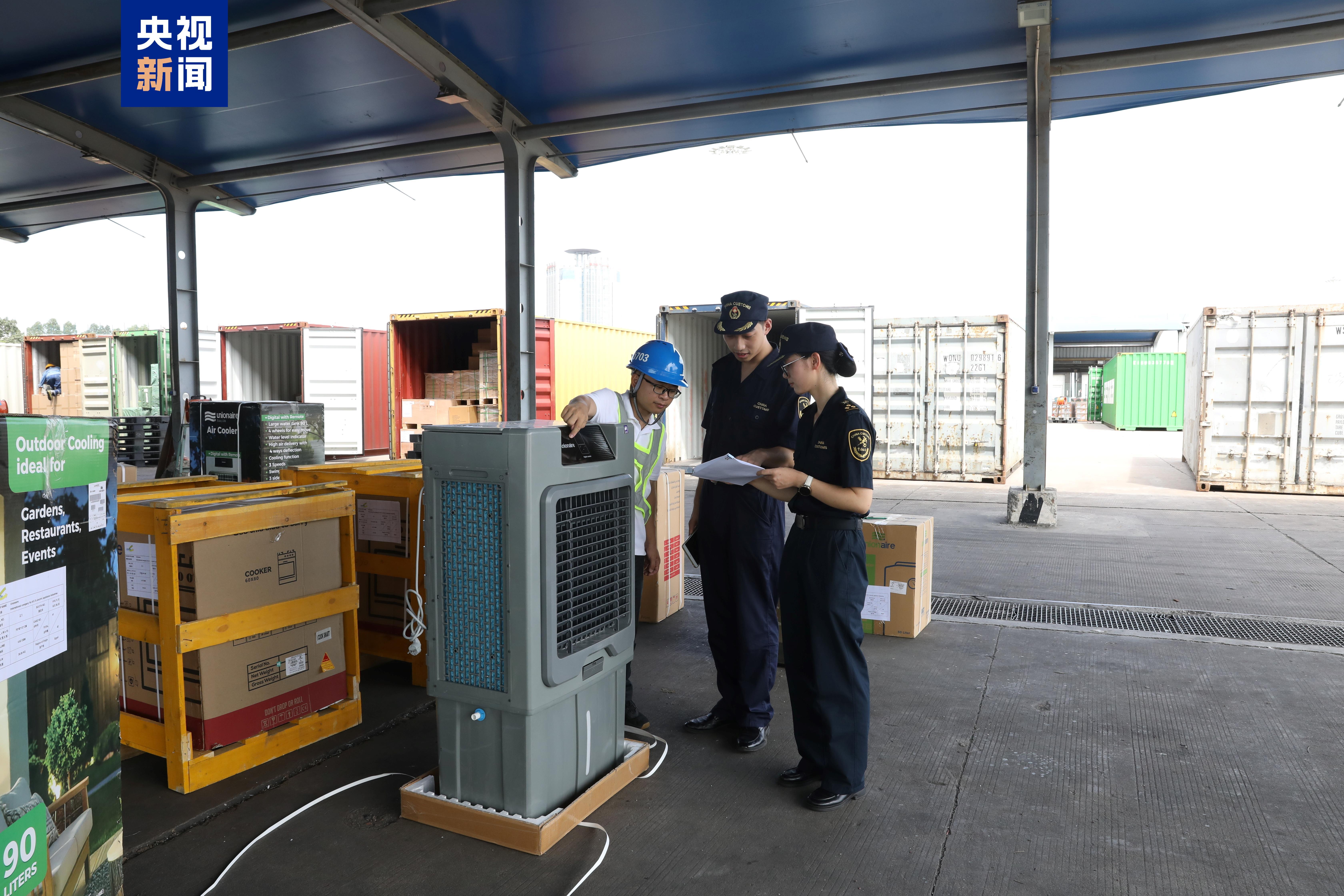 第138届广交会首批进境展品顺利通关入境(图1)