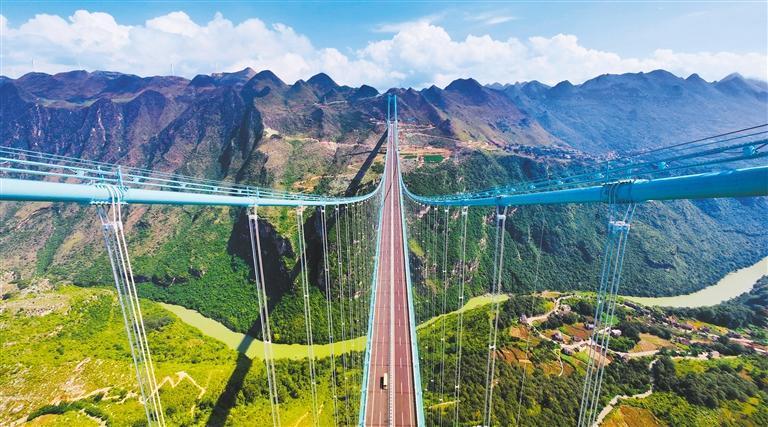 云端飞虹——九游体育贵州打造桥旅融合新地标