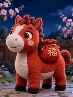 马上有福瑞气盈庭！这套表情包祝您马年马上“开挂”！