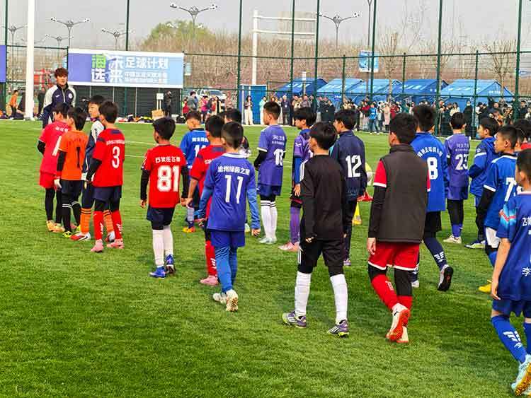 筑梦绿茵海选未来！孙继海足球青训选拔走进赞皇(图2)