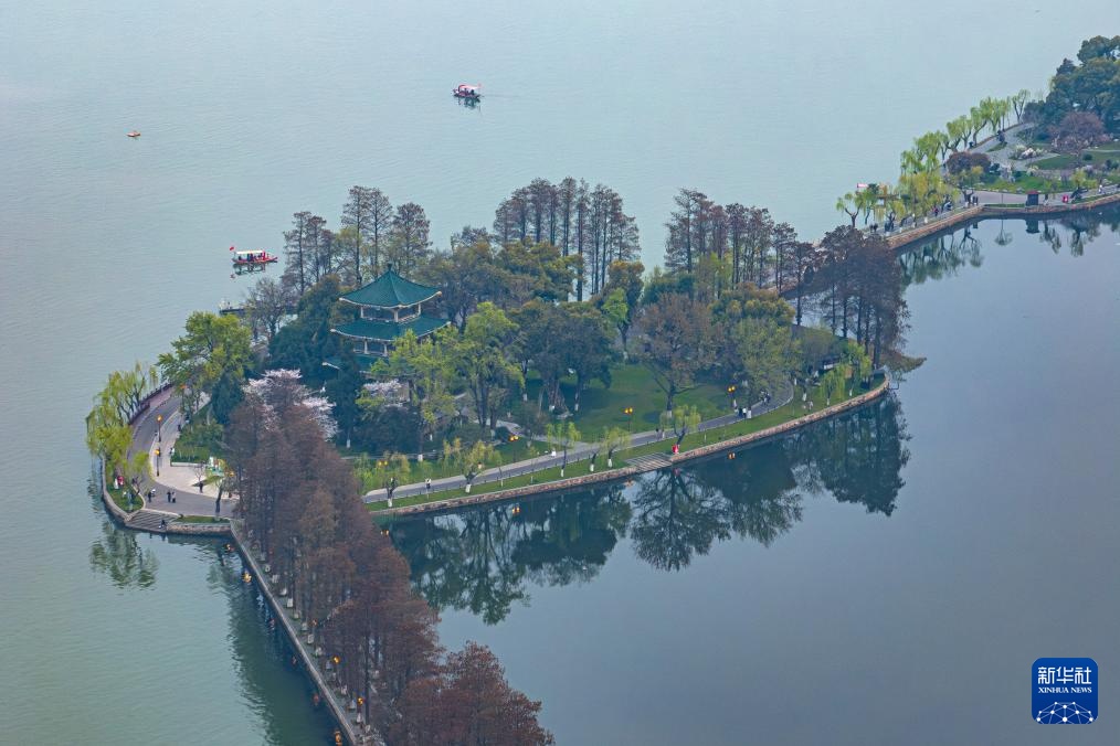美丽中国丨一湖碧水润江城万类生灵共悠然(图1)