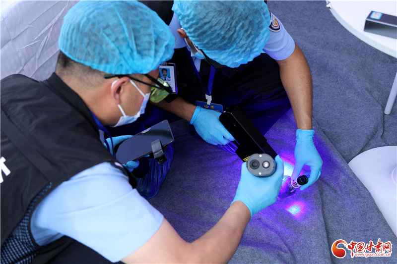 甘肃省第六届刑事技术技能大赛开幕(图3)