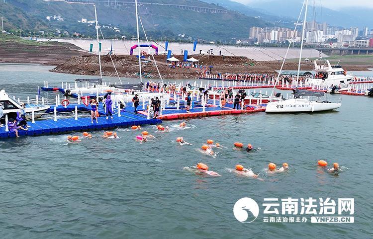 横渡金沙江!巧家公安保障水上赛事运行(图2)
