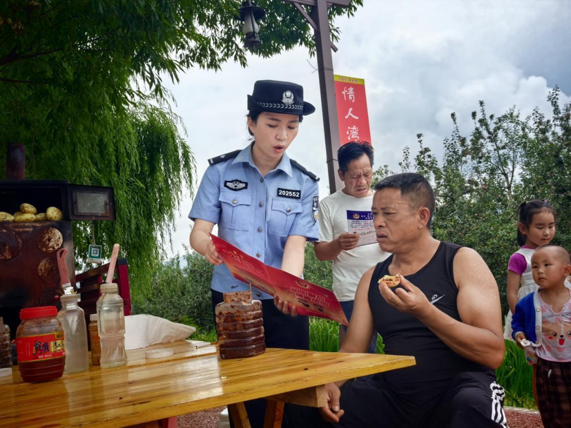 全域精准护航守护清凉烟火——昭通市公安局昭阳分局全力守护夏日避暑(图2)