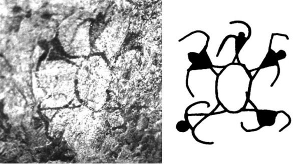 沧源史前崖画（公元前1500-公元前500年）第7地点1区5人圆圈舞图像.png