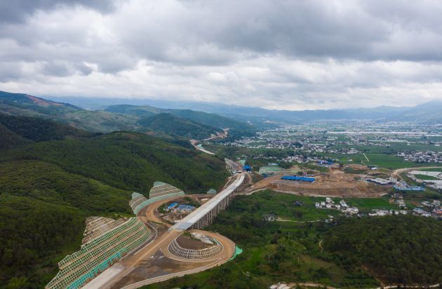 沿着高速看保山之五:保施高速_要闻_保山频道_云南网