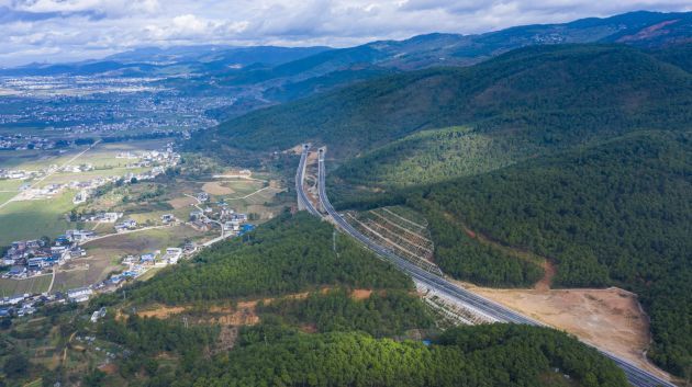 沿着高速看保山之五:保施高速_要闻_保山频道_云南网