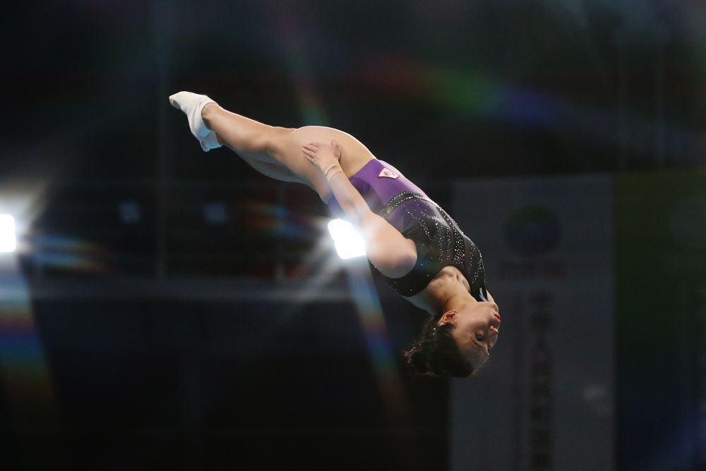 全运会蹦床预赛东京奥运会冠军朱雪莹无缘个人项目决赛
