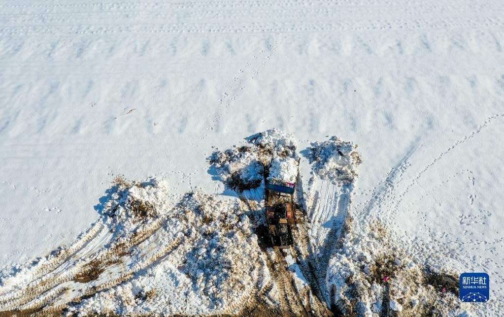 通辽市遭受当地有气象记录以来的最强暴风雪天气,最大积雪深度68厘米