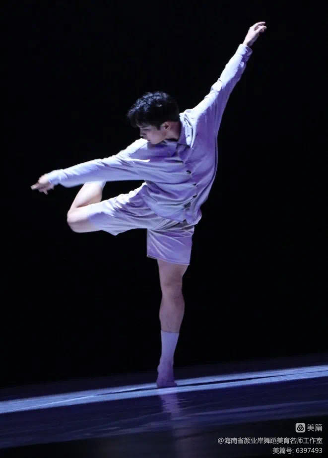 嘉积中学男子舞蹈团优秀毕业生邹海达荣获国际现代舞比赛金奖