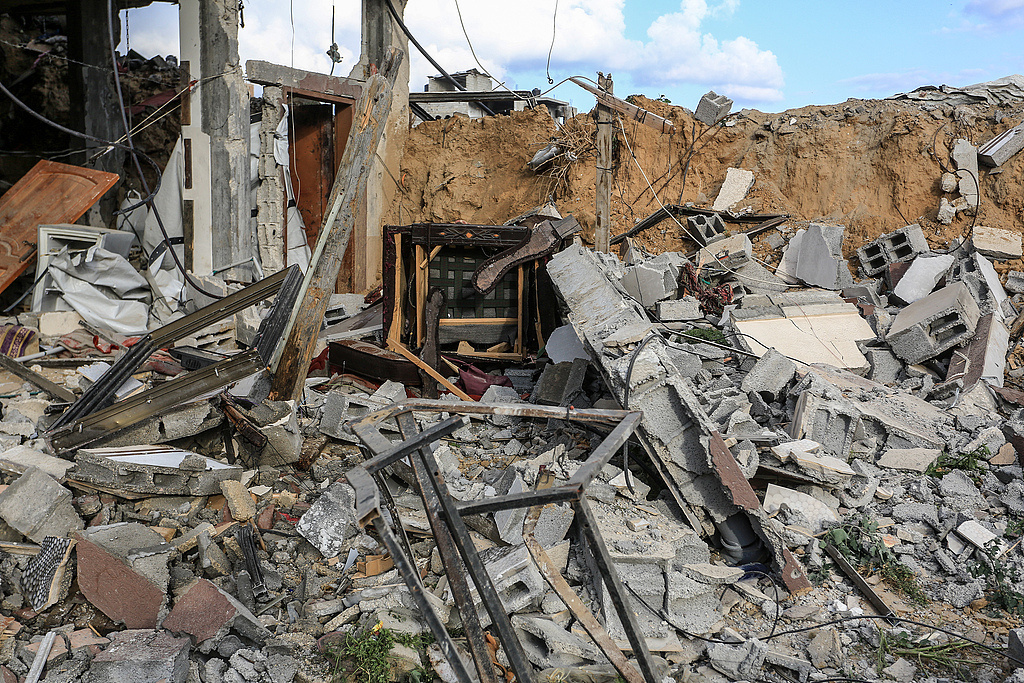 本轮巴以冲突已致加沙地带50912人死亡