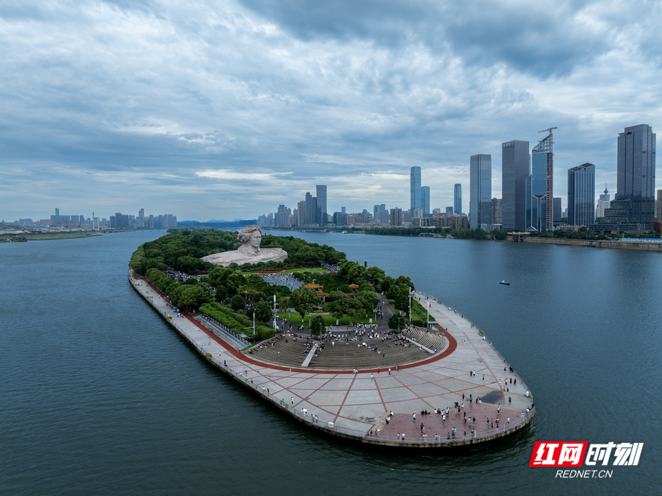 我住湘江边⑥丨橘洲零碳岛，总引“我辈复登临”