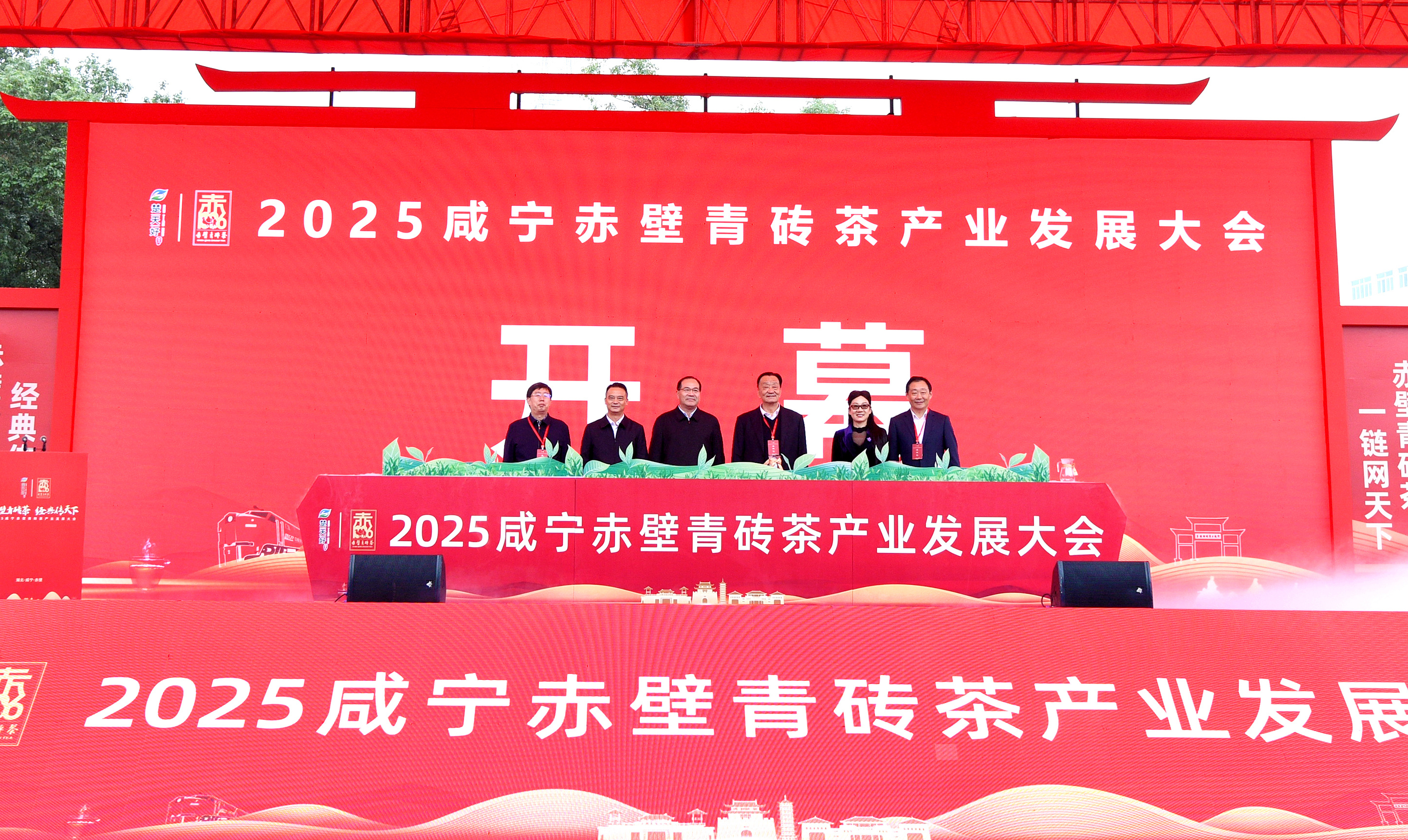 湖北咸宁：持续提升“赤壁青砖茶”品牌影响力