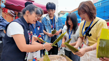 全球连线丨端午民俗架起八国青年跨国交流连心桥